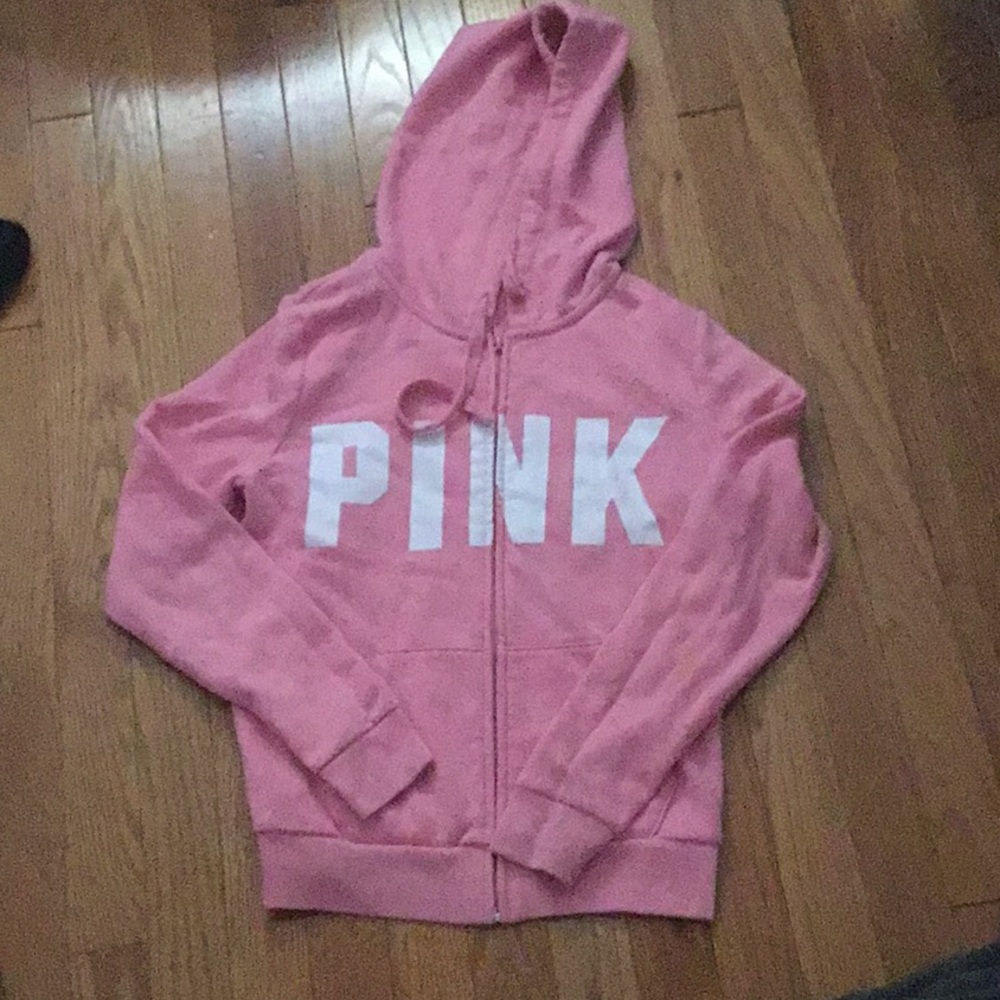 Pink Girls Zip Up Jacket